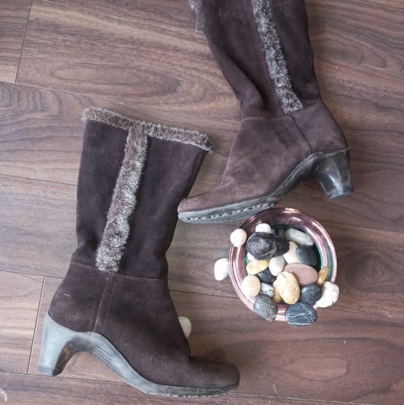 Aerosoles Warm winter boots leather - Picture 3 of 17